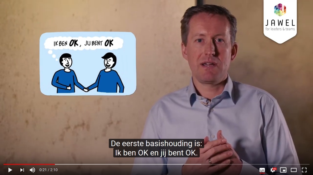 Transactionele Analyse OK Koral Ik ben Ok Jij bent OK