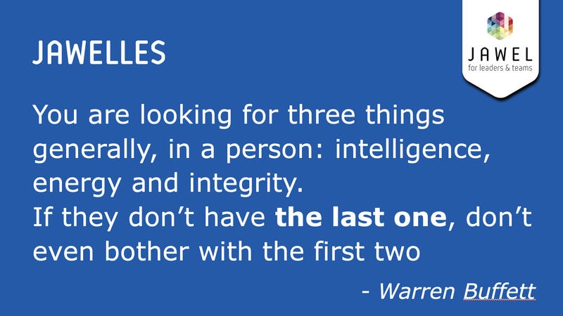 Warren Buffett Integrity